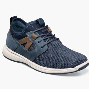 Florsheim Kids Navy and Gray Sneakers